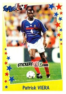 Sticker Patrick Vieira - SuperFoot 1998-1999 n. 192 - Panini