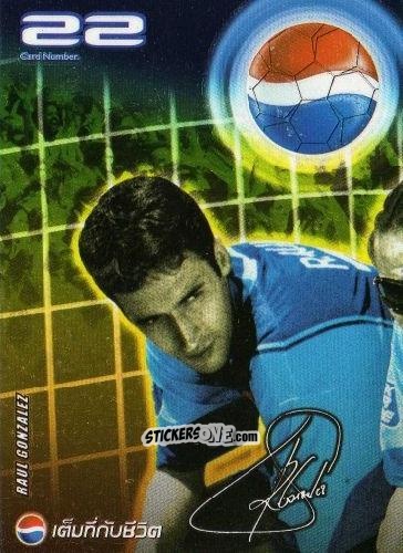 Sticker Raul Gonzalez