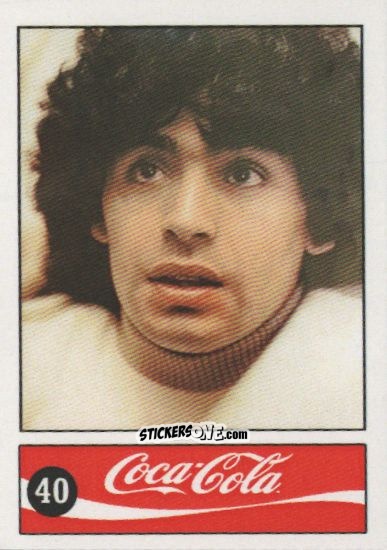 Cromo Diego Armando Maradona - Official Maradona Coca Cola 1984 (Colombia) n. 40 - Coca-Cola