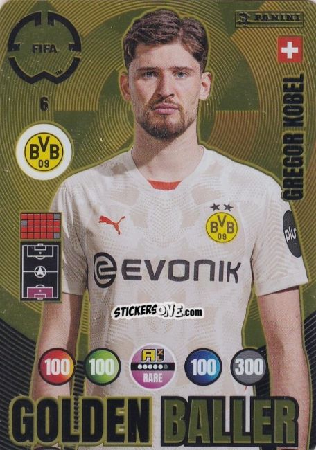 Cromo Gregor Kobel - FIFA Club World Cup 2025. Adrenalyn XL n. 6 - Panini