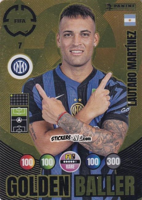 Cromo Lautaro Martínez - FIFA Club World Cup 2025. Adrenalyn XL n. 7 - Panini