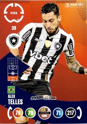 Sticker Alex Telles - FIFA Club World Cup 2025. Adrenalyn XL n. 39 - Panini