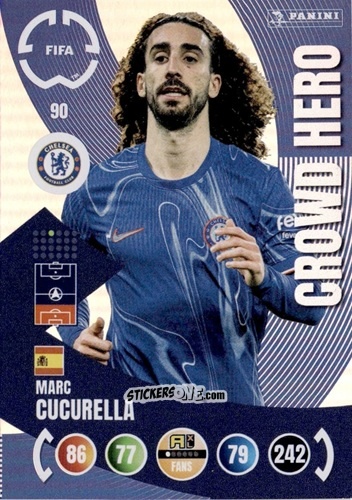 Sticker Marc Cucurella - FIFA Club World Cup 2025. Adrenalyn XL n. 90 - Panini