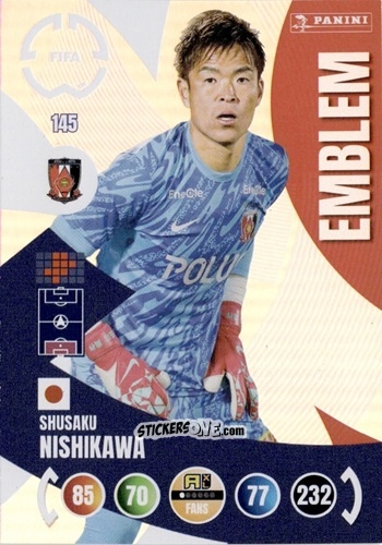 Cromo Shusaku Nishikawa - FIFA Club World Cup 2025. Adrenalyn XL n. 145 - Panini