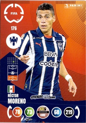 Sticker Héctor Moreno - FIFA Club World Cup 2025. Adrenalyn XL n. 176 - Panini
