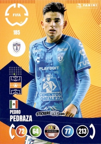 Sticker Pedro Pedraza - FIFA Club World Cup 2025. Adrenalyn XL n. 185 - Panini