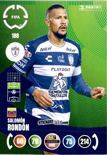 Sticker Salomón Rondón - FIFA Club World Cup 2025. Adrenalyn XL n. 188 - Panini