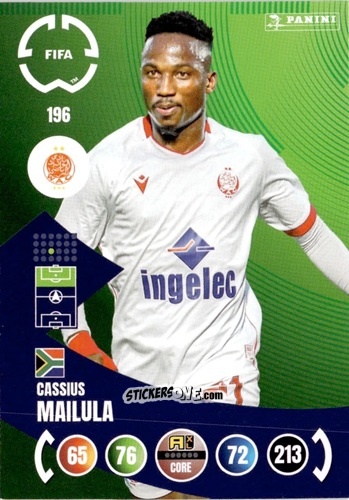Sticker Cassius Mailula - FIFA Club World Cup 2025. Adrenalyn XL n. 196 - Panini