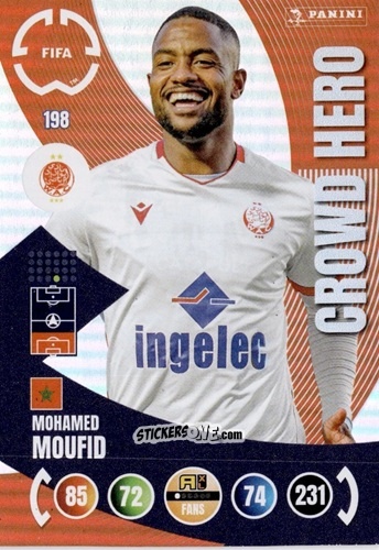 Sticker Mohamed Mofi - FIFA Club World Cup 2025. Adrenalyn XL n. 198 - Panini
