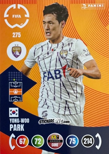 Figurina Yong-Woo Park - FIFA Club World Cup 2025. Adrenalyn XL n. 275 - Panini