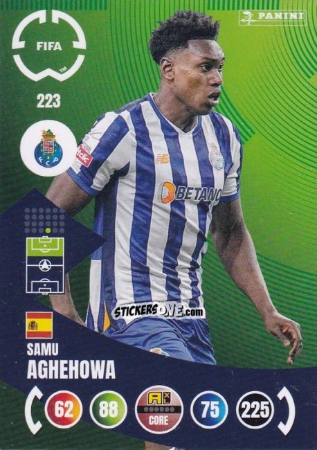 Cromo Samu Aghehowa - FIFA Club World Cup 2025. Adrenalyn XL n. 223 - Panini