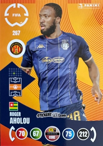Sticker Roger Aholou - FIFA Club World Cup 2025. Adrenalyn XL n. 267 - Panini