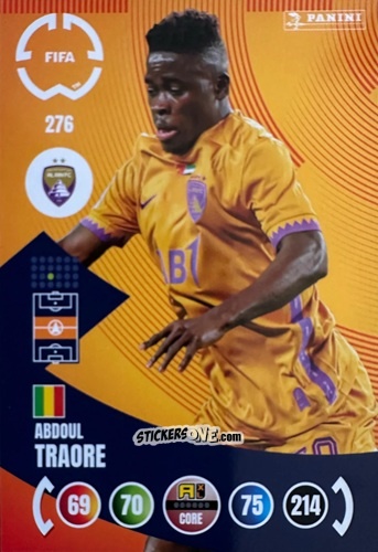 Figurina Abdoul Karim Traoré - FIFA Club World Cup 2025. Adrenalyn XL n. 276 - Panini