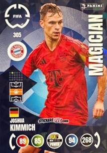 Sticker Joshua Kimmich - FIFA Club World Cup 2025. Adrenalyn XL n. 305 - Panini