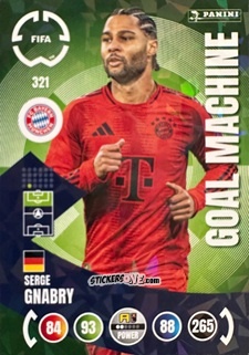 Sticker Serge Gnabry - FIFA Club World Cup 2025. Adrenalyn XL n. 321 - Panini