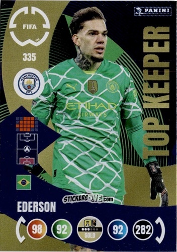 Cromo Ederson - FIFA Club World Cup 2025. Adrenalyn XL n. 335 - Panini