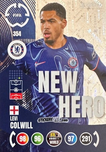 Sticker Levi Colwill - FIFA Club World Cup 2025. Adrenalyn XL n. 354 - Panini