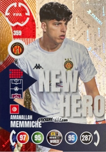 Sticker Amanallah Memmiche - FIFA Club World Cup 2025. Adrenalyn XL n. 359 - Panini