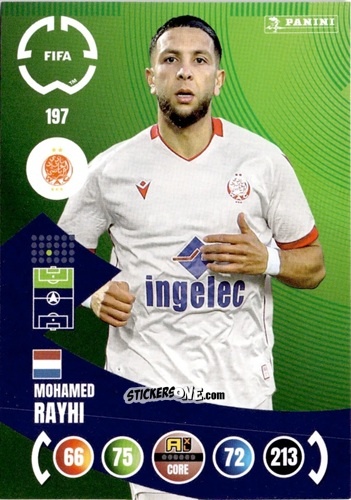 Sticker Mohamed Rayhi - FIFA Club World Cup 2025. Adrenalyn XL n. 197 - Panini