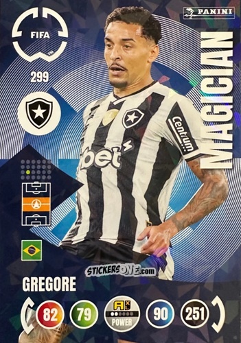 Sticker Gregore - FIFA Club World Cup 2025. Adrenalyn XL n. 299 - Panini