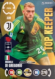Sticker Michele Di Gregorio - FIFA Club World Cup 2025. Adrenalyn XL n. 338 - Panini