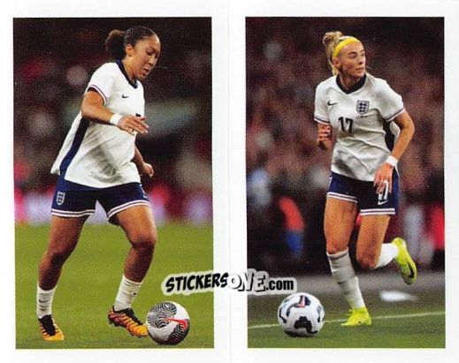 Sticker Lauren James / Chloe Kelly