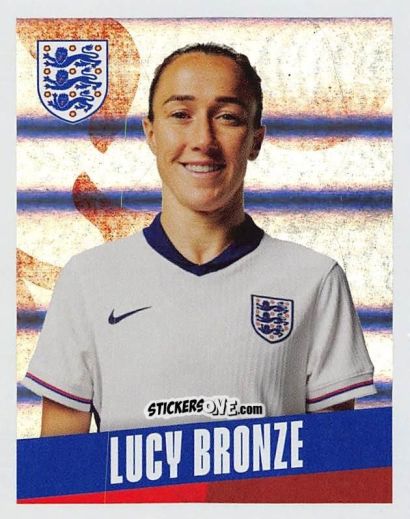 Figurina Lucy Bronze - England Lionesses 2025 n. 35 - Panini