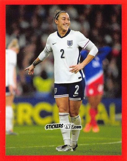 Figurina Lucy Bronze - England Lionesses 2025 n. 39 - Panini