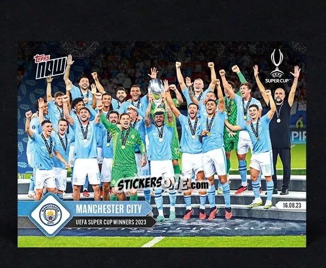 Sticker Manchester City Team 