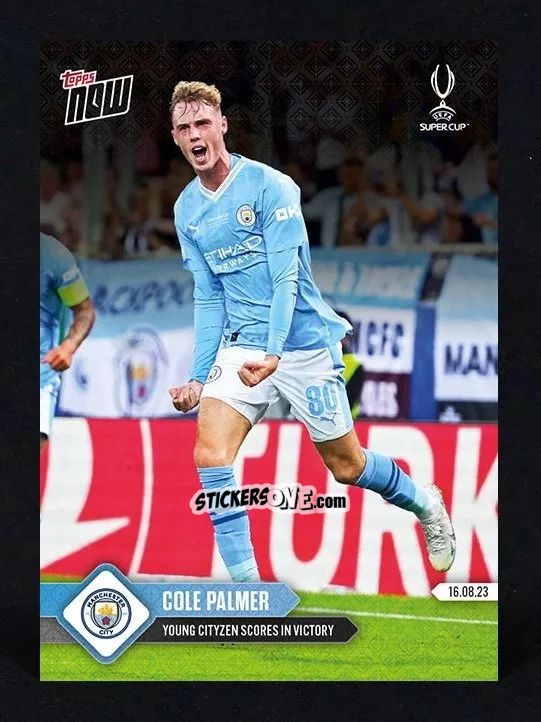 Cromo Cole Palmer - Now UEFA Champions League 2023-2024
 n. 2 - Topps