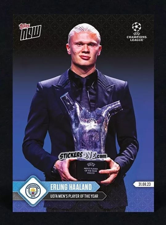 Cromo Erling Haaland - Now UEFA Champions League 2023-2024
 n. 4 - Topps
