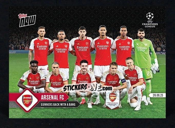 Sticker Arsenal Team