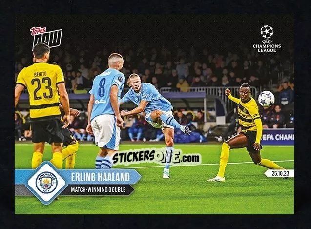 Cromo Erling Haaland - Now UEFA Champions League 2023-2024
 n. 47 - Topps