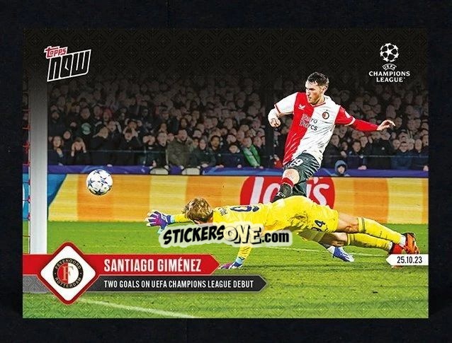 Sticker Santiago Gimenez