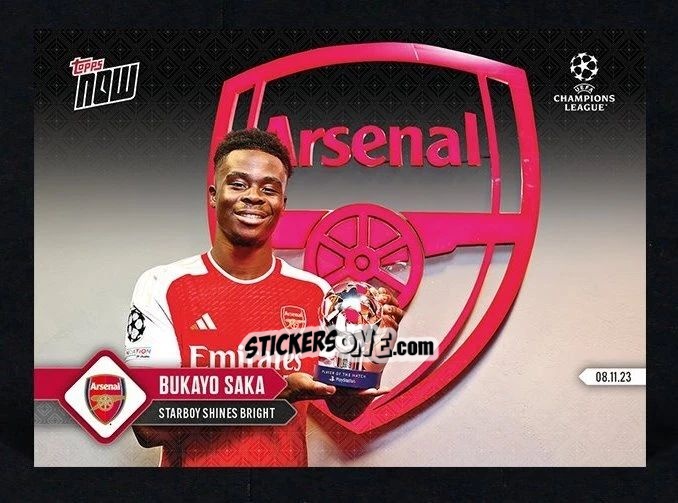 Sticker Bukayo Saka