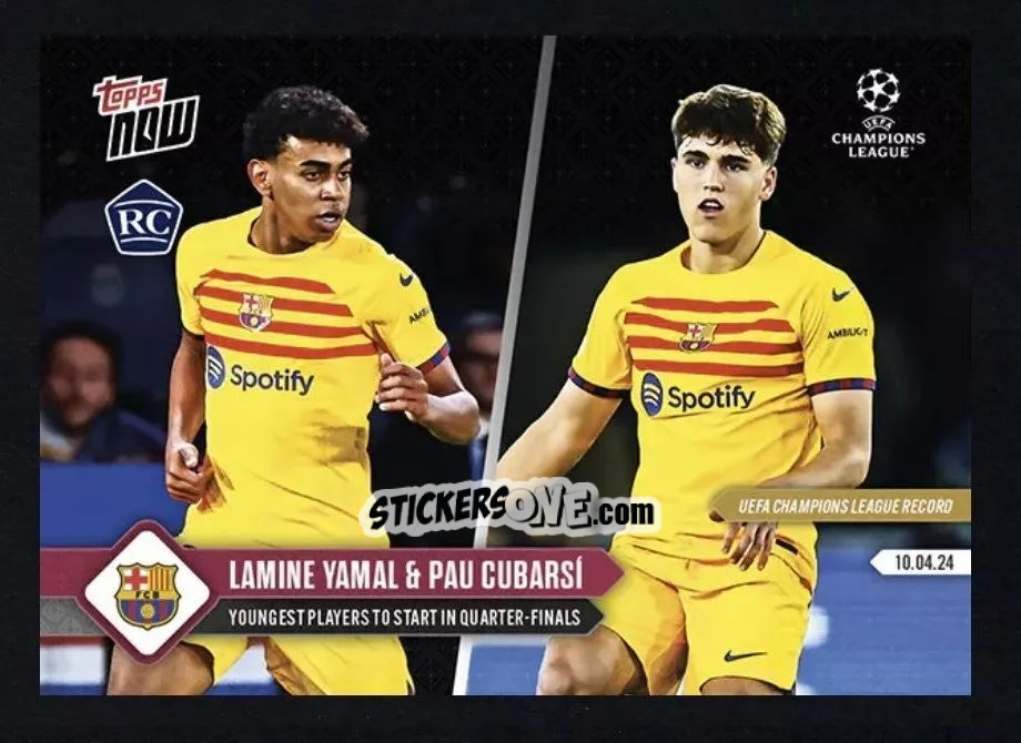 Sticker Lamine Yamal / Pau Cubarsì