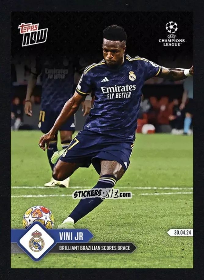 Cromo Vini Jr. - Now UEFA Champions League 2023-2024
 n. 124 - Topps