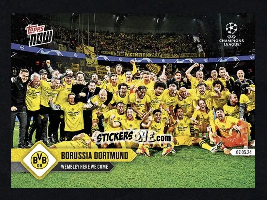 Sticker Borussia Dortmund team