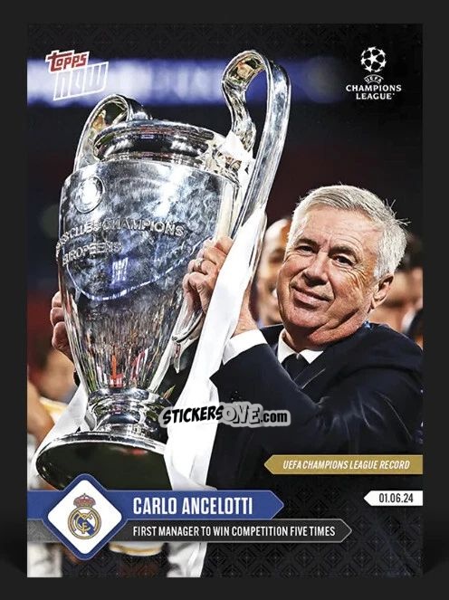 Sticker Carlo Ancelotti