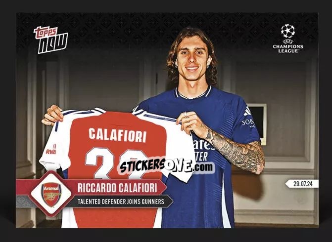 Sticker Riccardo Calafiori