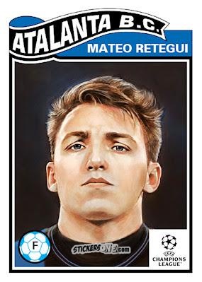 Cromo Mateo Retegui - Living Set Soccer 2025 n. 759 - Topps