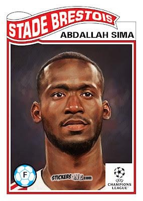 Cromo Abdallah Sima - Living Set Soccer 2025 n. 764 - Topps