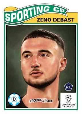 Cromo Zeno Debast - Living Set Soccer 2025 n. 767 - Topps