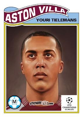 Cromo Youri Tielemans - Living Set Soccer 2025 n. 775 - Topps