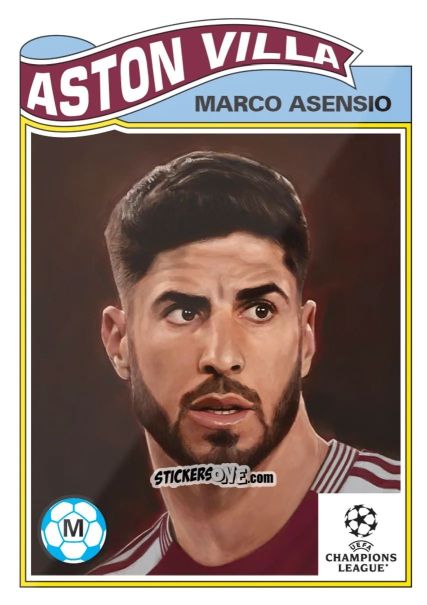 Cromo Marco Asensio - Living Set Soccer 2025 n. 787 - Topps