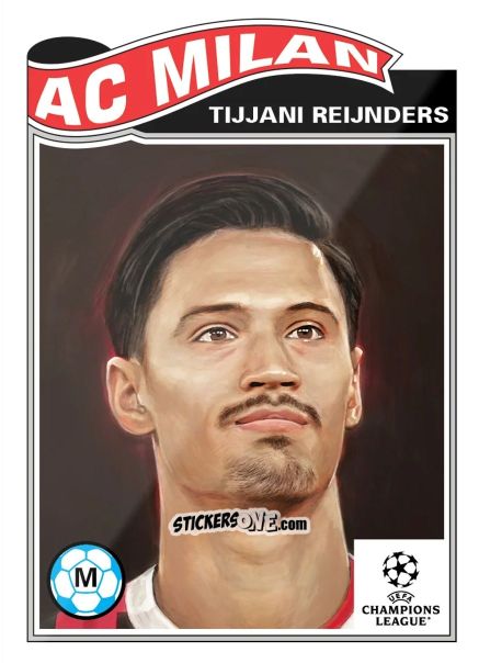 Cromo Tijjani Reijnders - Living Set Soccer 2025 n. 791 - Topps