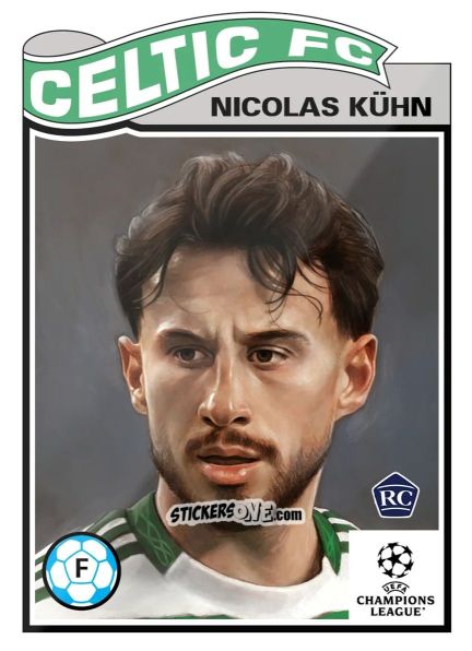 Cromo Nicolas Kühn - Living Set Soccer 2025 n. 792 - Topps