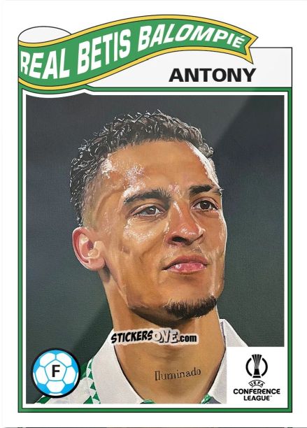 Cromo Antony - Living Set Soccer 2025 n. 802 - Topps