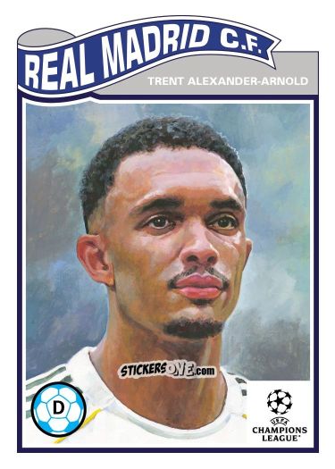 Sticker Trent Alexander-Arnold - Living Set Soccer 2025 n. 804 - Topps