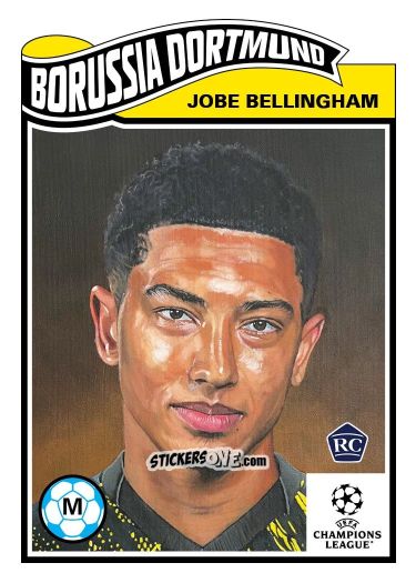 Figurina Jobe Bellingham - Living Set Soccer 2025 n. 805 - Topps